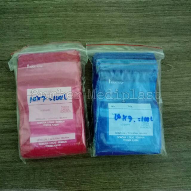 

Kantong Klip Plastik 10x7 Cetak Blok