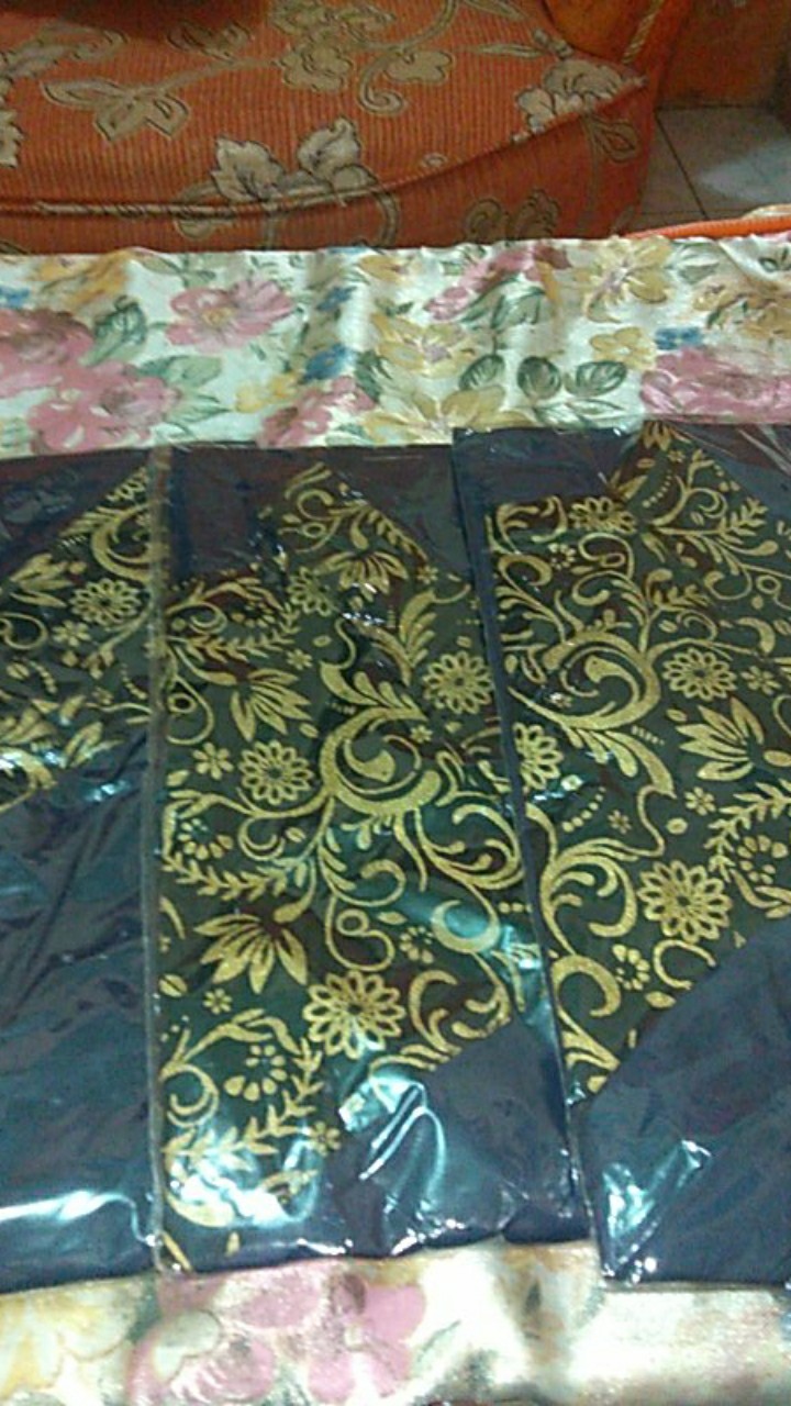 Kemeja Batik Kombinasi Pria Lengan Pendek Termurah & Terlaris Size M,l,xl,xxl ( Original ) #1