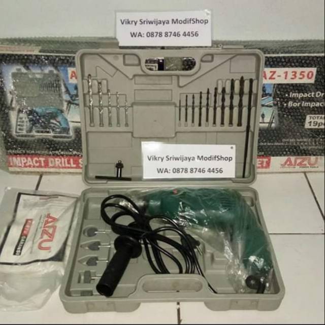 Mesin Bor Beton Hammer Alat Bor 13mm Aizu