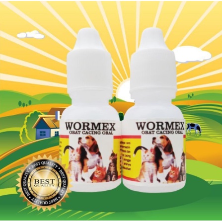 WORMEX - OBAT CACING KUCING KELINCI ANJING MINI