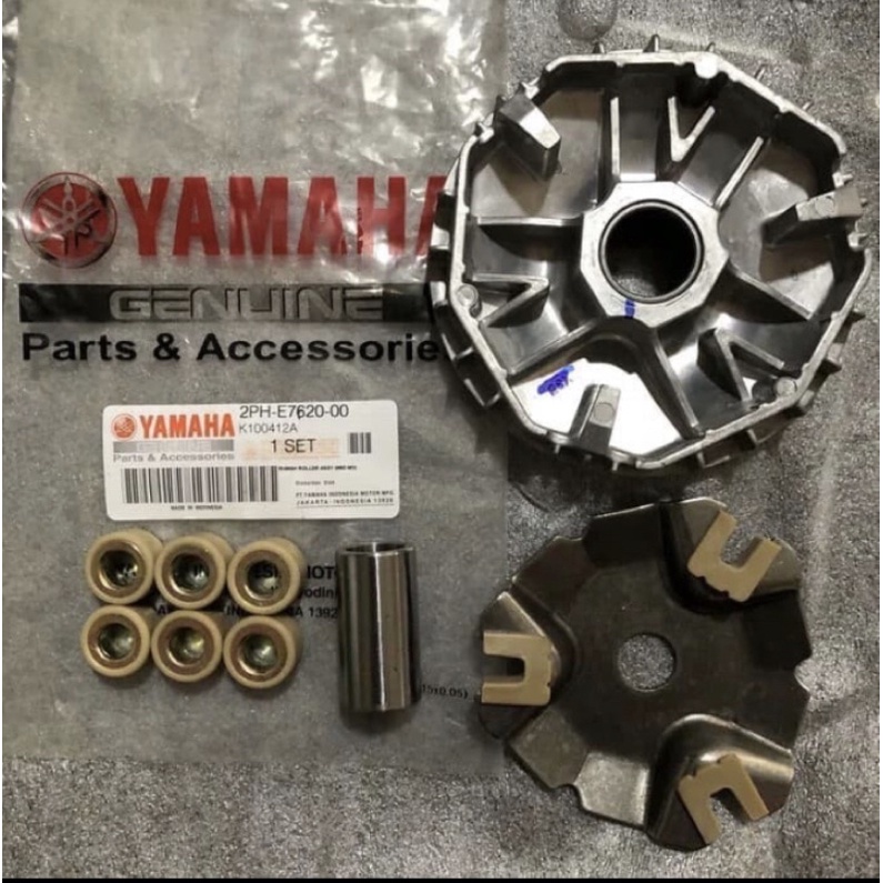 RUMAH ROLLER ROLER SET ASSY MIO M3 FINO125 GT125 YAMAHA 2PH 2XS KOMPLIT READY