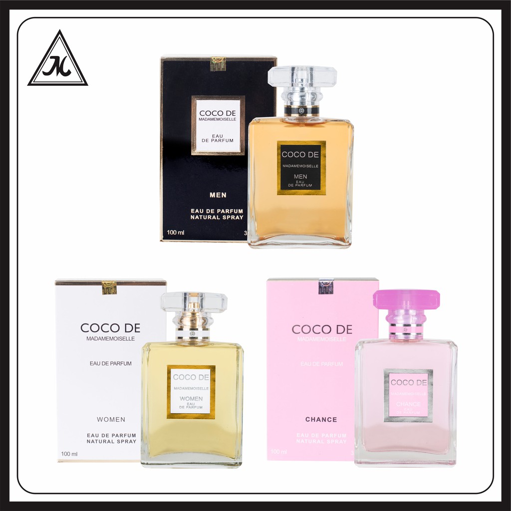 Jual Paket Promo Isi 3 Pcs Parfum Coco De Madamemoiselle 100ml Shopee