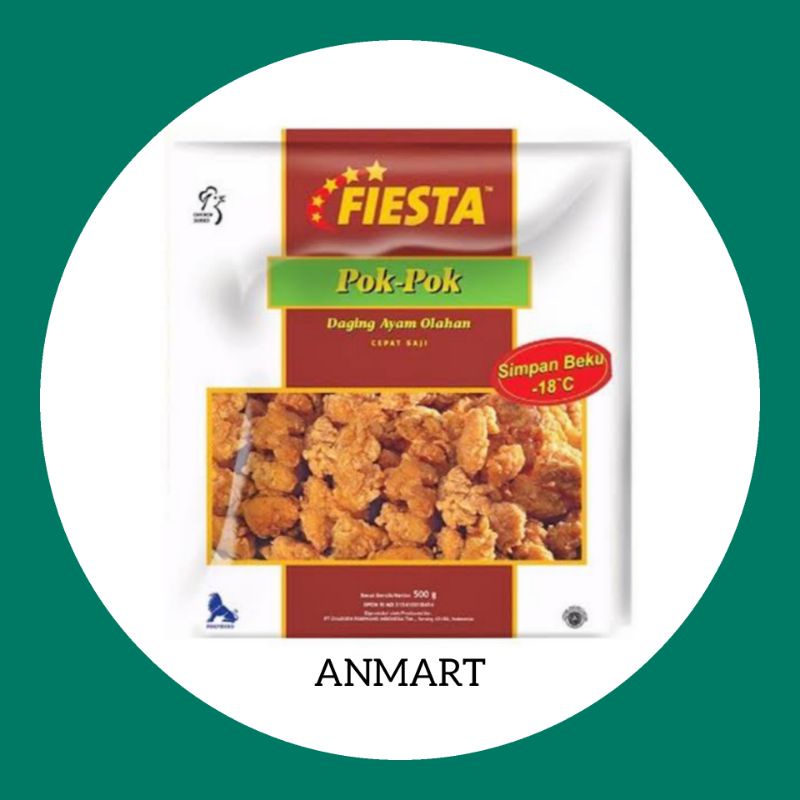 

ANMART | 500gr Pok-pok Fiesta | Frozen Food | Sayur Online