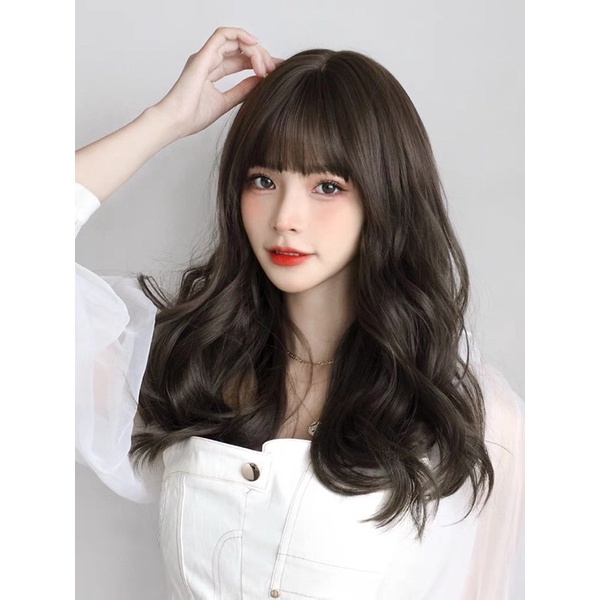 0304 full wig korean medium layer wave 52 cm