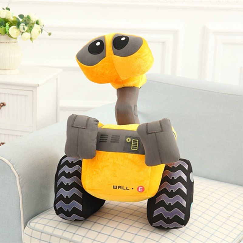 【Ready Stock】 30cm Creative Wall-E Robot Plush Toy Soft Stuffed Doll Cute Kids Gifts Toys