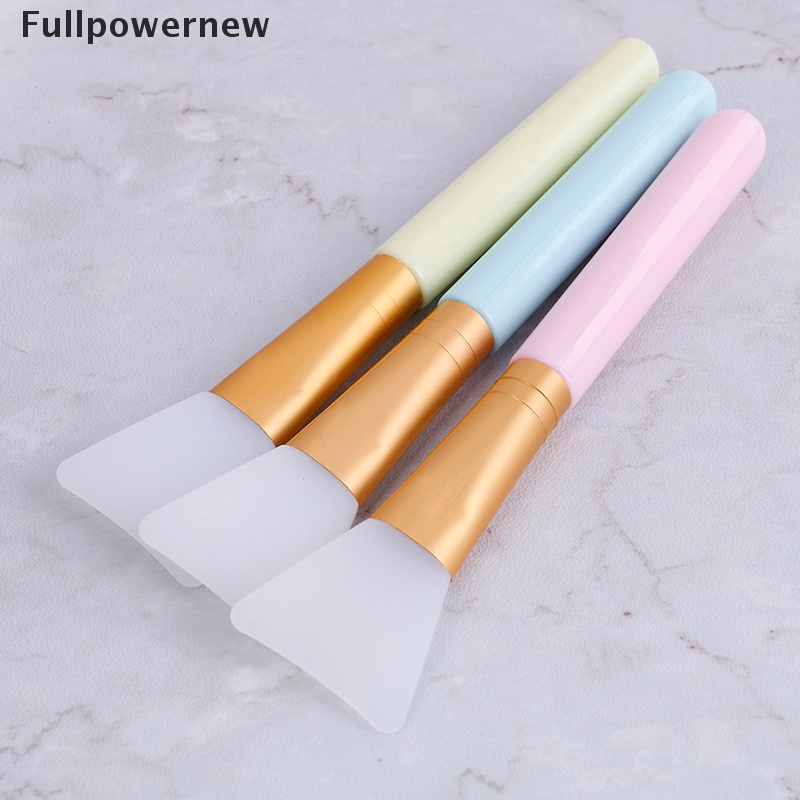 [FULL] Facial mud mask flat brush silicone makeup skin face care cosmetic applicator