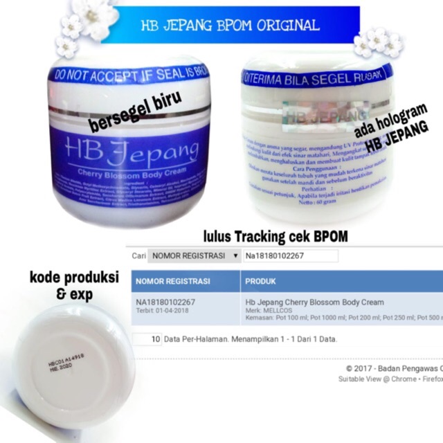Hb Jepang Original