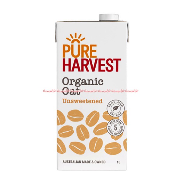 Pureharvest Natures 1L Soy Milk Oat Rice Milk Its Organic Original Susu Soya Kedelai Air Beras Susu Oatmilk UHT Siap Minum Pure Harvest Natural