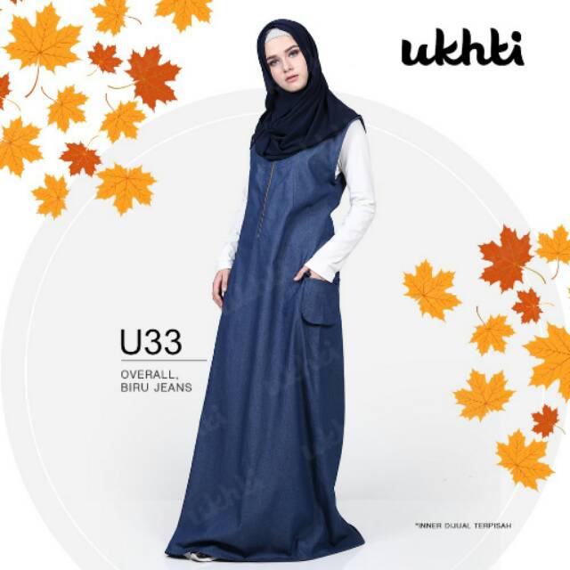 GAMIS OVERALL ORI UKHTI U33 | OVERALL UKHTI MUNIRA
