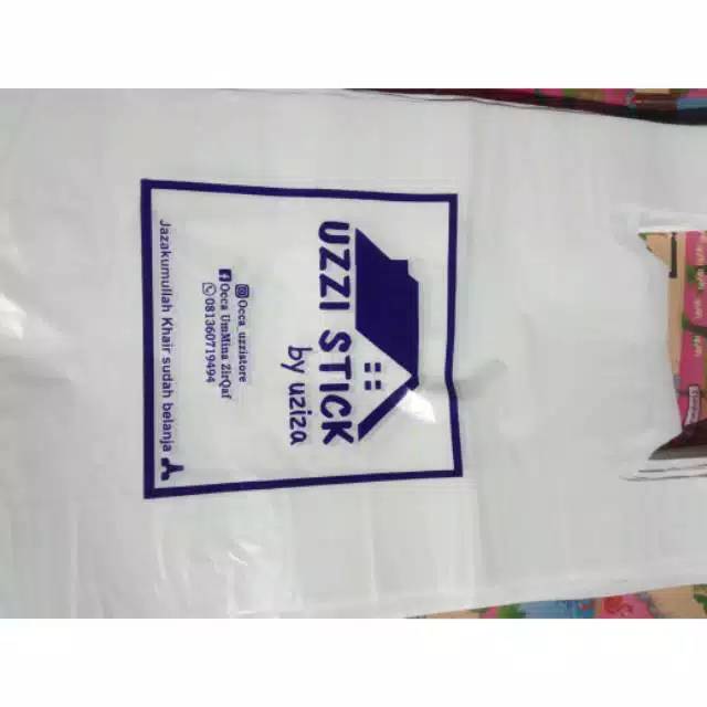 

Paket 500 pcs Sablon plastik uk jumbo 40x65