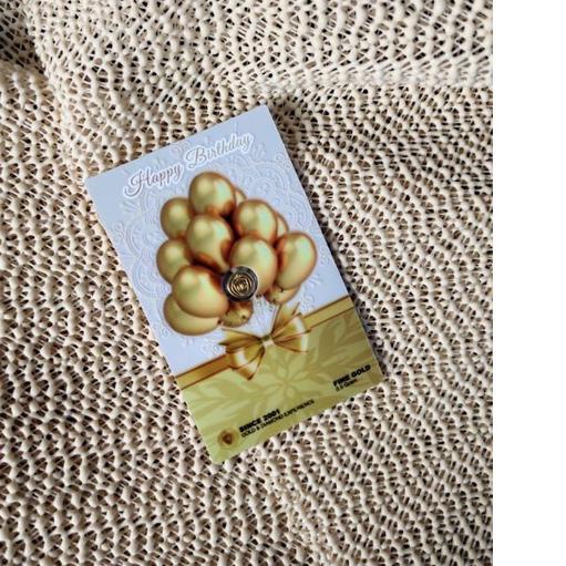 Trend - MiniGold Gift Series Birthday Emas Mini Murni Logam Mulia 24 Karat 팝