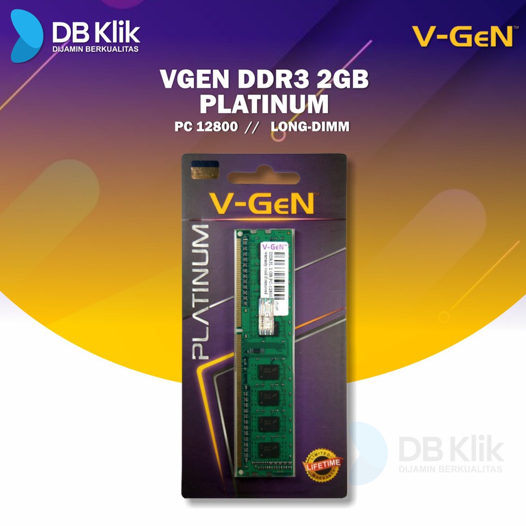 RAM VGEN DDR3 2GB PLATINUM PC 12800