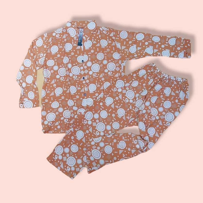 Baju Tidur Setelan Celana Busui Rayon Super Batik Solo