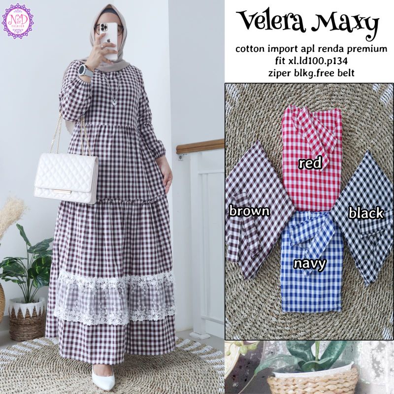 VELERA MAXY N&amp;D [READY] / DRESS MUSLIM KATUN