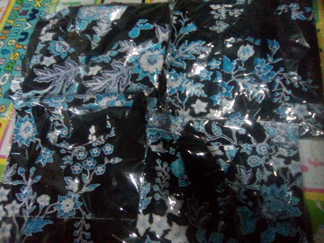 (dua Warna)batik Couple  Keluarga Ayah Ibu Dan Anak Murah Berkualitas Istimewa Motif Cibulan