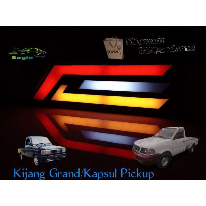 Lampu Rem Led Mobil Kijang Pickup Vareasi sein kedip @BOGIE CONCEPT