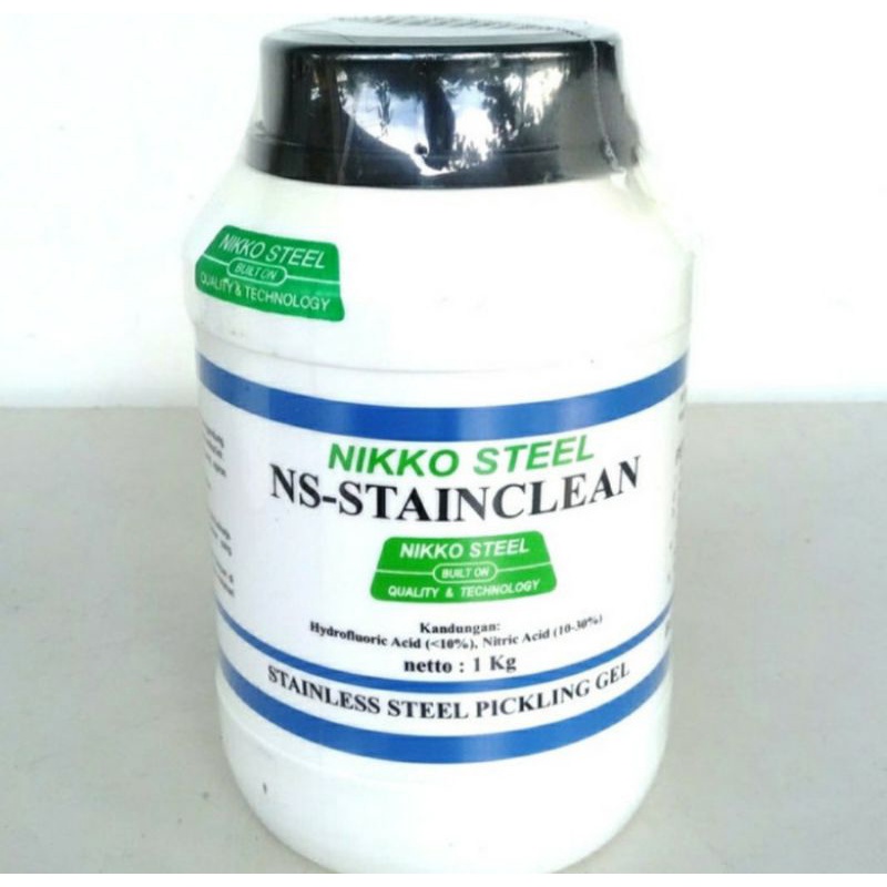 Nikko Gel / Nikko Steel NS Stainclean Cairan Pembersih Stainless Steel 1kg