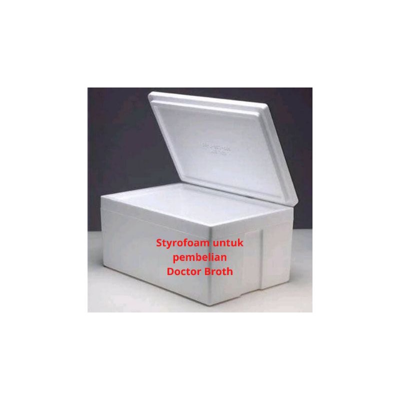 

Styrofoam untuk pembelian Doctor Broth