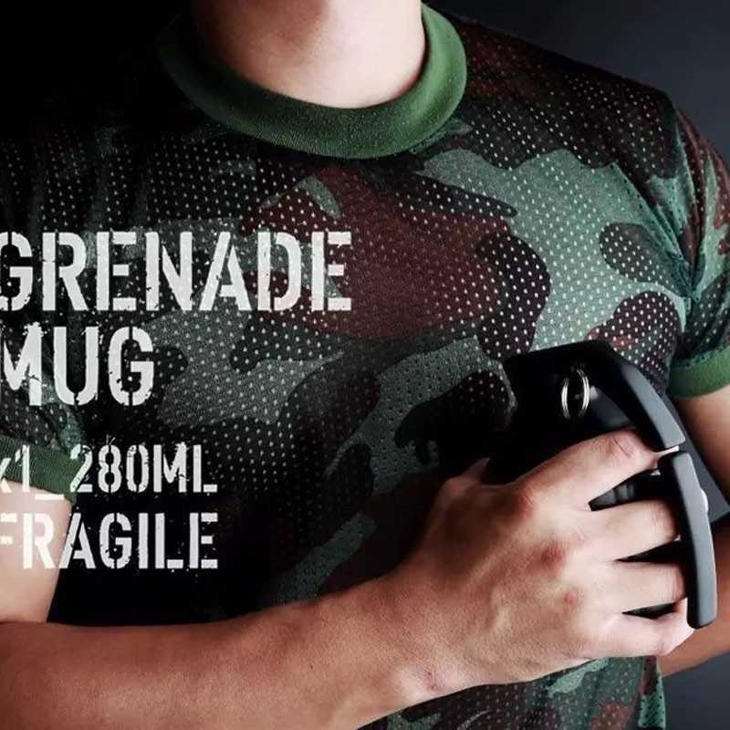 Bergaransi ! YOMDID Gelas Mug Model Granat Tangan - KG4566