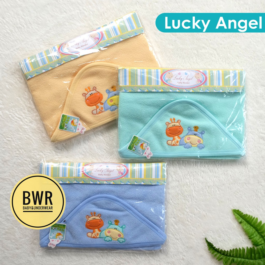 Selimut Bayi  LUCKY ANGEL | Selimut bayi halus | Selimut bulu - IX