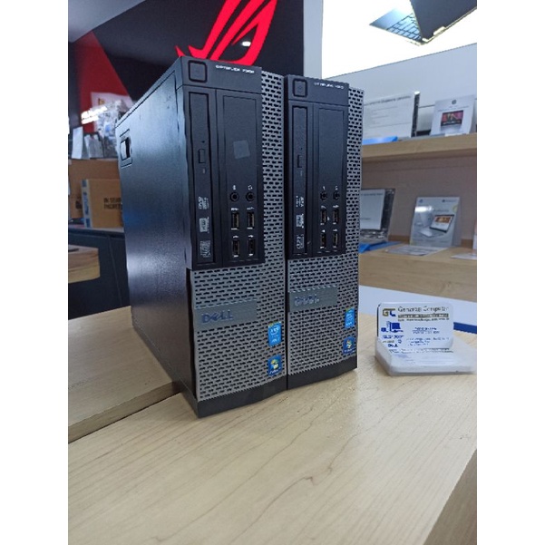 PC dell optiplex 7020 dan 9020 Sff Core i7 4770 4Th ram 8Gb Ssd 256Gb berkualitas