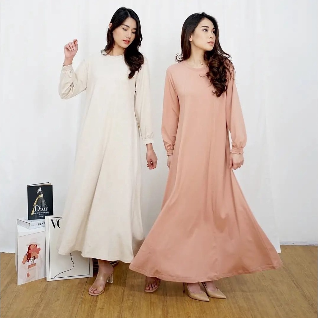 AFI - MC - Naima Oversize Long Dress SOFT SPANDEK