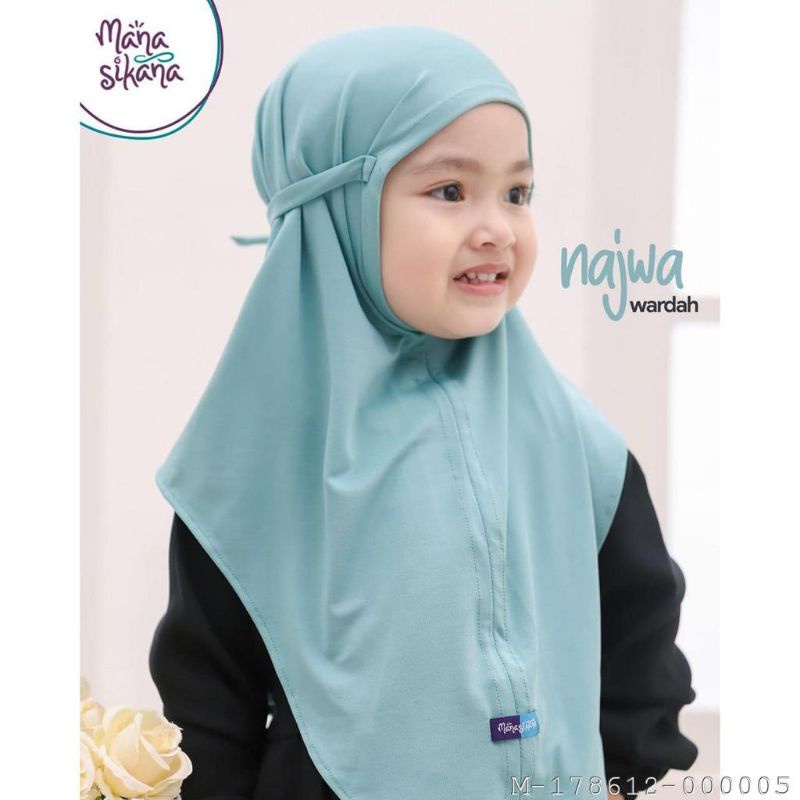 HIJAB BERGO ANAK DIAMOND CREPE VMAY-024Variasi：HITAM, ABU, NAVY, MAROON, DUSTY PINK, SALEM, MUSTARD,