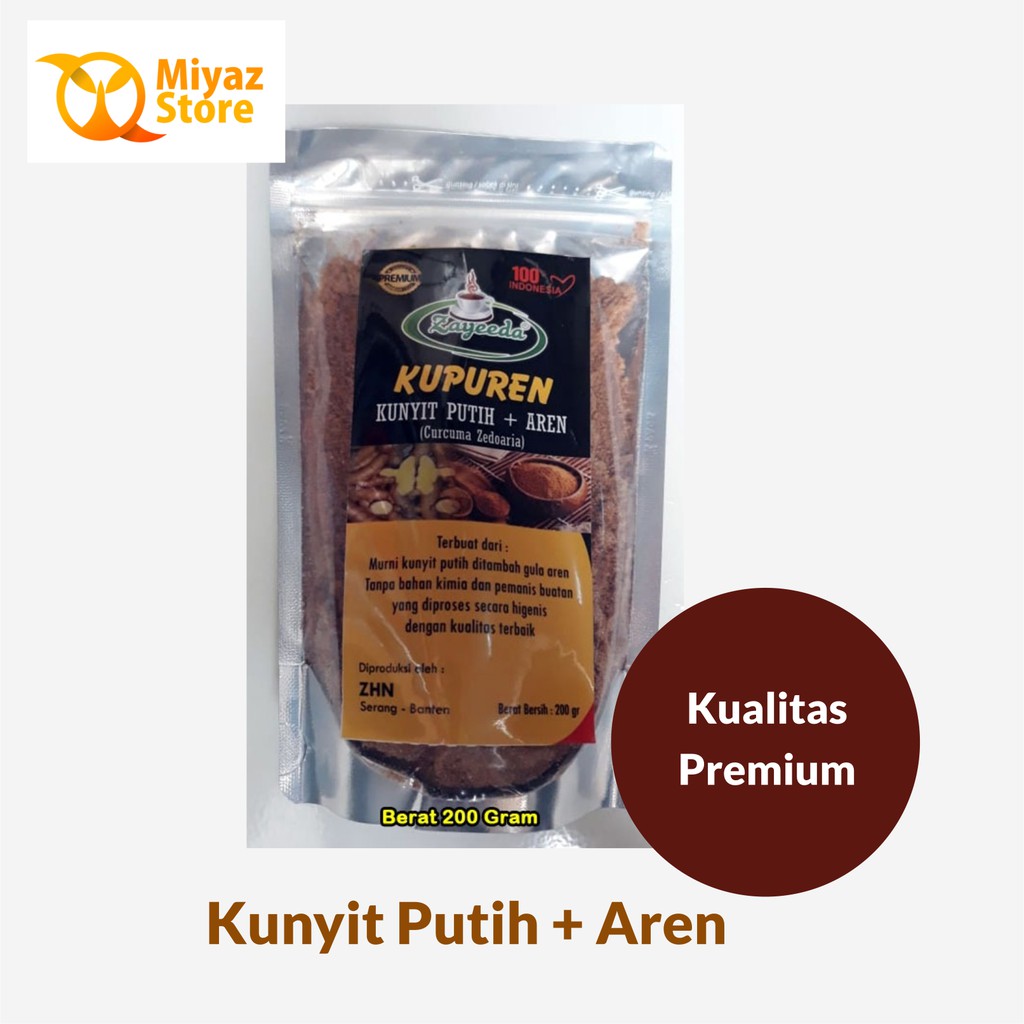 

Kunyit Putih plus Gula Aren Original Kualitas Terbaik 200 gram