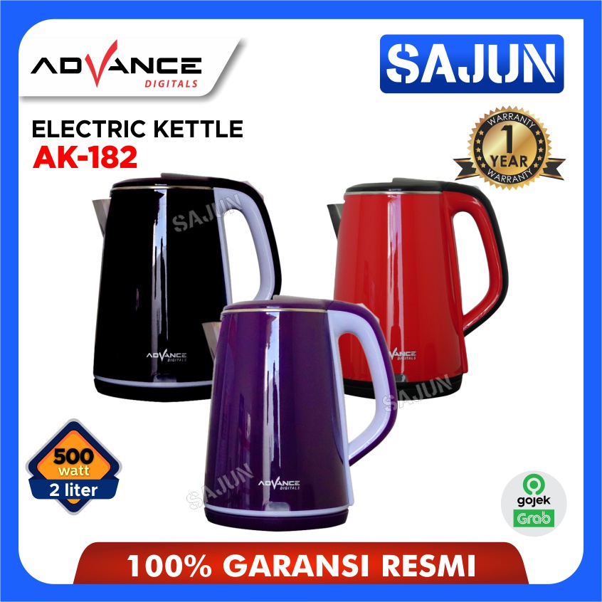 Advance AK-182 Electric Kettle 2 LIter Teko Listrik AK182