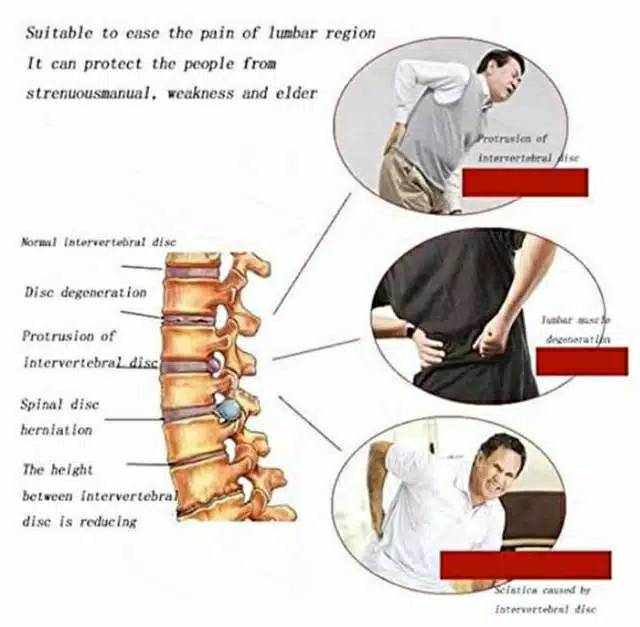 ALAT TERAPI PINGGANG SABUK TERAPI PIJAT MAGNETIC KORSET