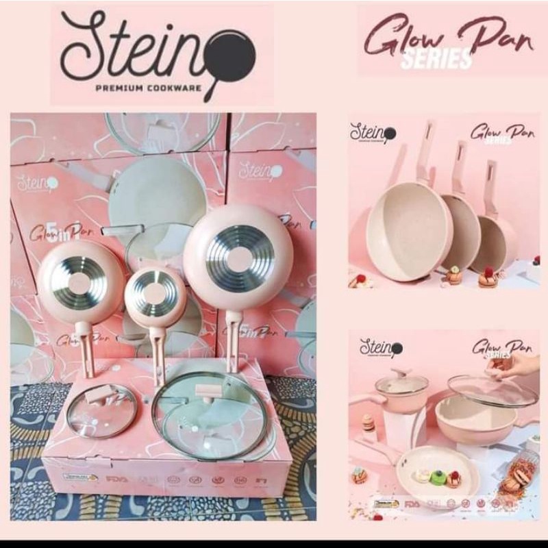 Panci stein cookware - Glow Pan series