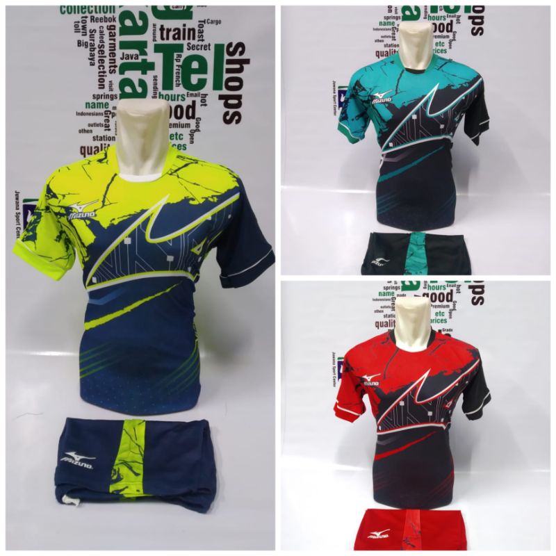 Baju Voli Mizuno Kaos tim voli kaos voli timset voli kaos vollykaos olahraga