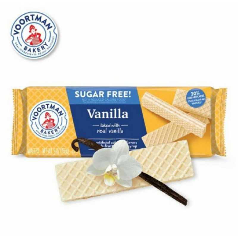 

Voortman Sugar Free Water Vanilla 255g