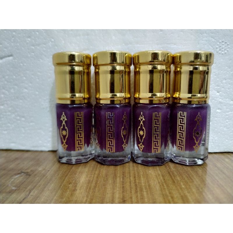 MISK THAHARAH LAVENDER ORIGINAL 3ml BOTOL VIP - PARFUM MISS V - PRIVASI AMAN
