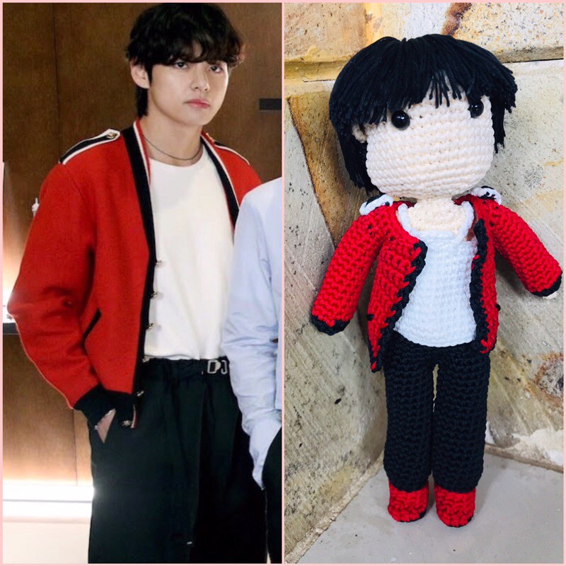 Boneka Rajut Bts