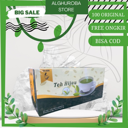 Green Tea Premium Teh Hijau Pelangsing Alami Herbal Diet Organik Herbal Teh Hijau Original