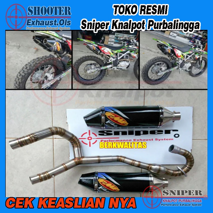 Knalpot Klx 150,Dtracker 150,Klx,Double Kanan Kiri Suara Mantap