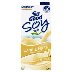 

Sanitarium So Good Soy Milk - Vanilla Bliss - Susu Soya / kedelai