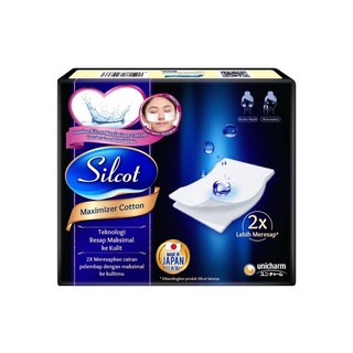 Jual Kapas Muka Facial Cotton Silcot Maximizer Isi 40 / Silcot ...