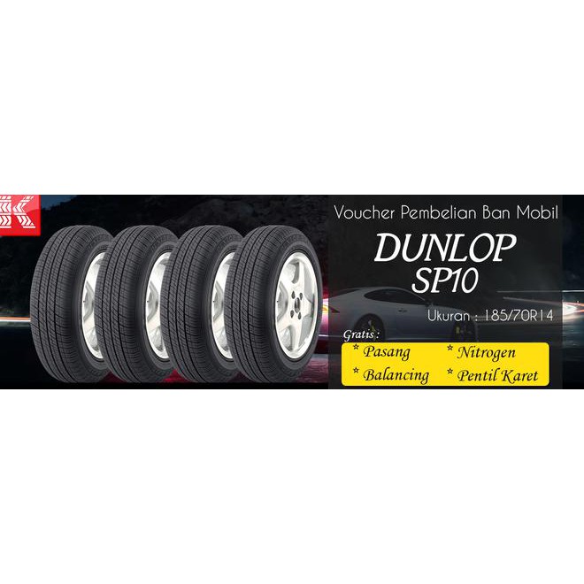 Ban Mobil Dunlop Sp10 185/70R14 Vocer