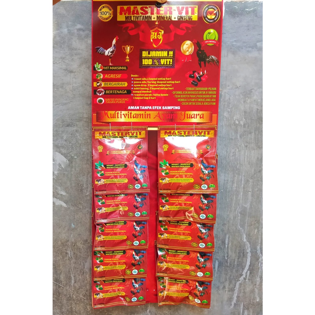 MASTER VIT MULTIVITAMIN AYAM