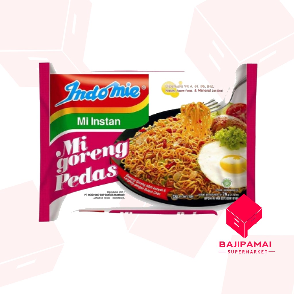 

INDOMIE GORENG RASA PEDAS 79GR