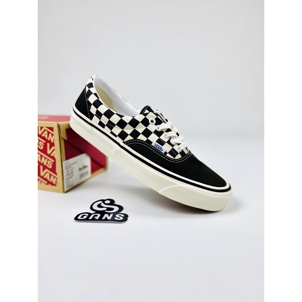 Vans era 95 DX anaheim factory black checkerboard white