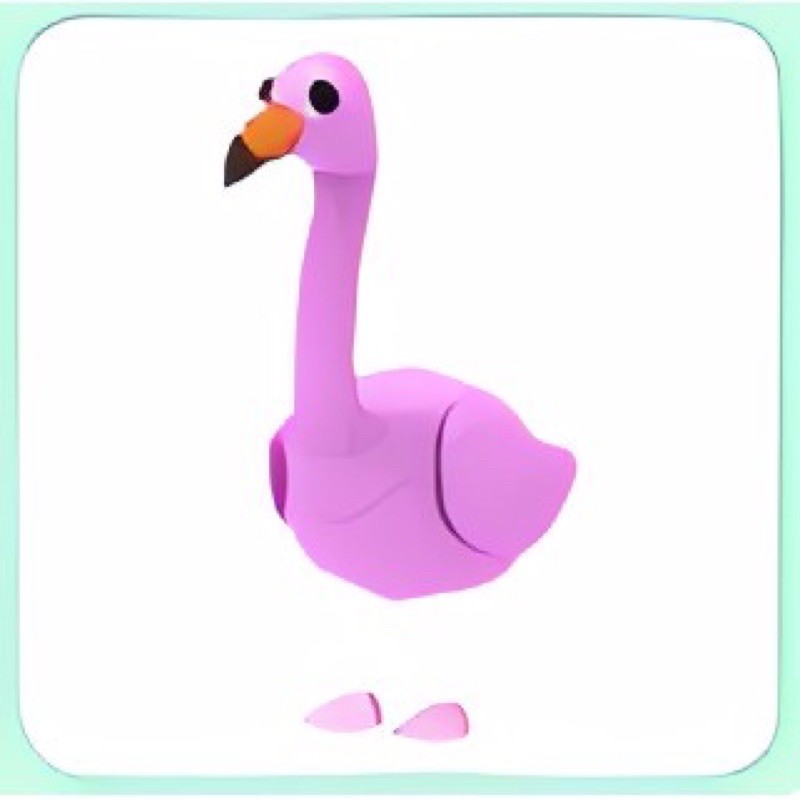 Flamingo Pet Adopt Me Roblox R Fr Shopee Indonesia