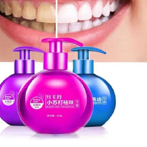 ☎ Pasta pemutih gigi Soda Baking Odol Toothpaste Pemutih Gigi Baking Soda ORIGINAL WHITENNING INSTAN