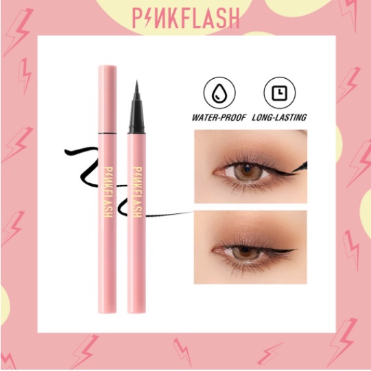 PINKFLASH #OhMyLine Liquid Eyeliner Pen - Long Lasting Waterproof Black Eye