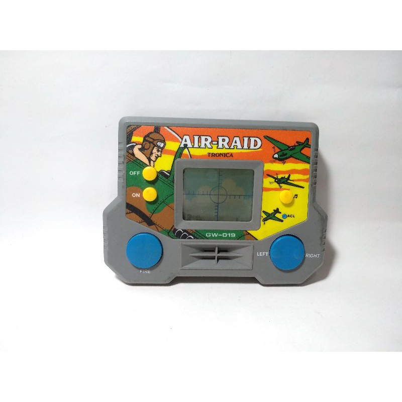 Game Watch Gimbot Gamebot Air Raid Tronica Jet Pesawat Toy Jadul Lawas Retro Antik Vintage Klasik