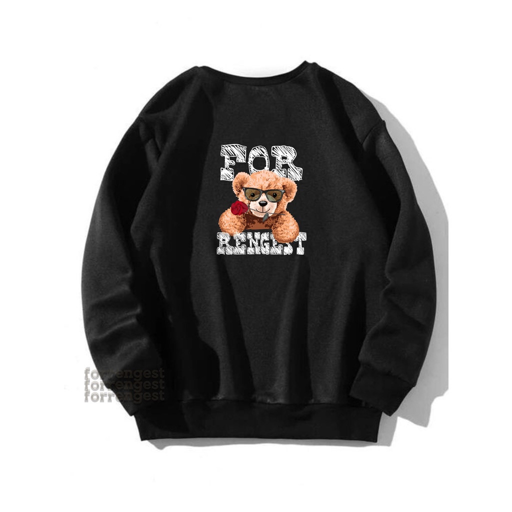 sweater crewneck pria GOOD termurah /bahan fleece lembut dan tebal