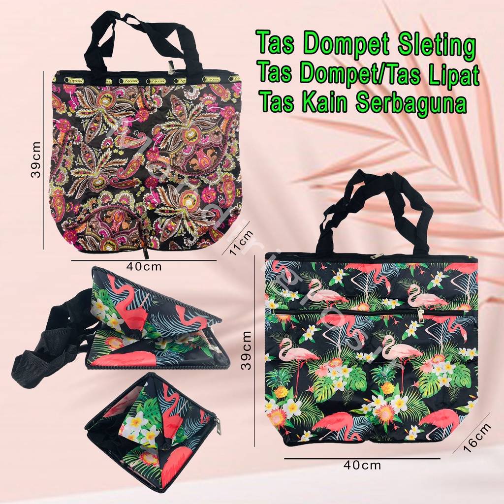 Tas Dompet * Tas Dompet Sleting * Tas Lipat 9048 * Tas Kain serbaguna