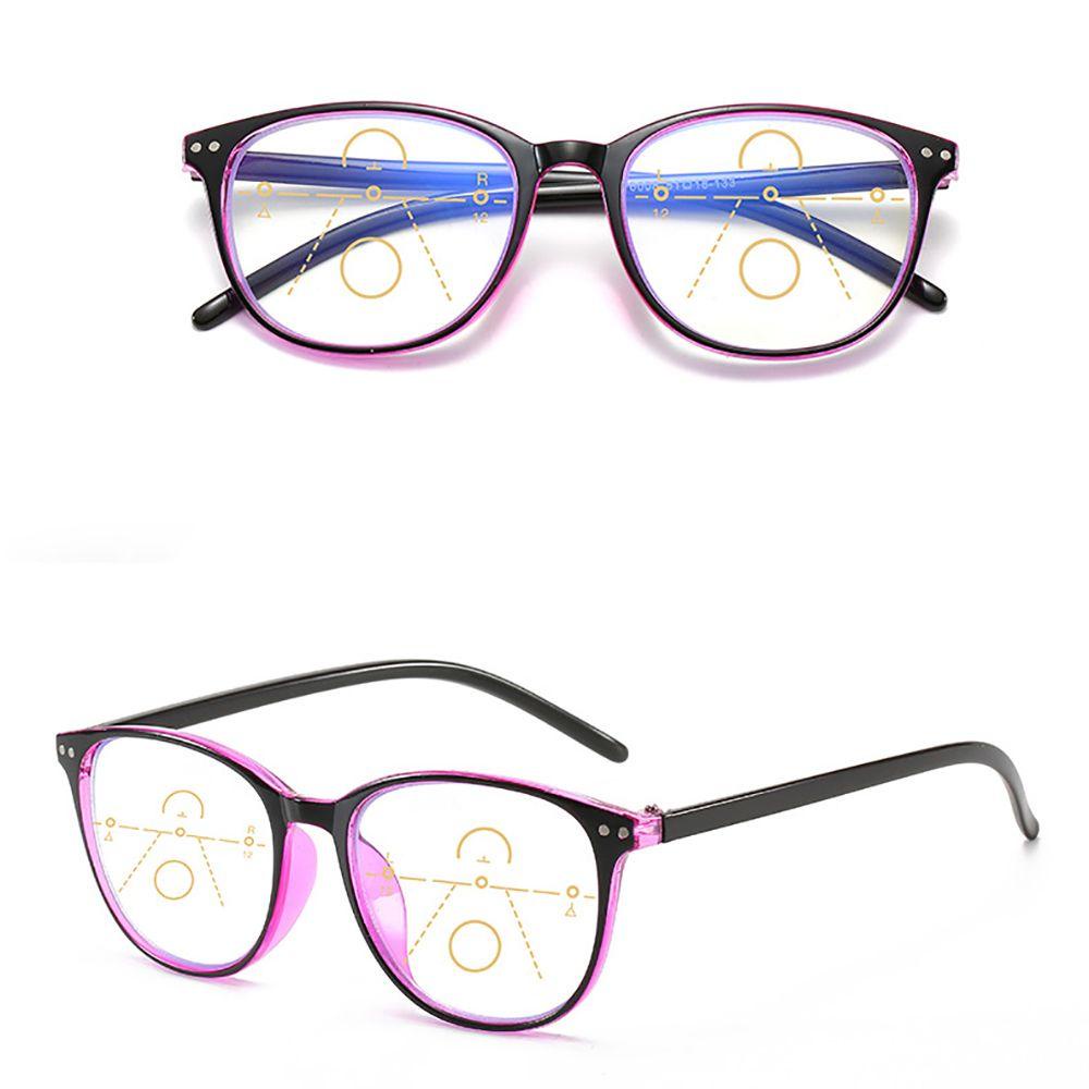 Mxbeauty Kacamata Presbyopic Retro Kacamata Anti Radiasi Untuk Wanita Kaca Mata Anti Radiasi Untuk Wanita Anti Blue Light Blocking Eyeglasses Resin Male Kacamata Baca Kuku Beras